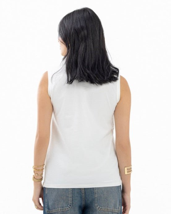 Sleeveless Loose Fit