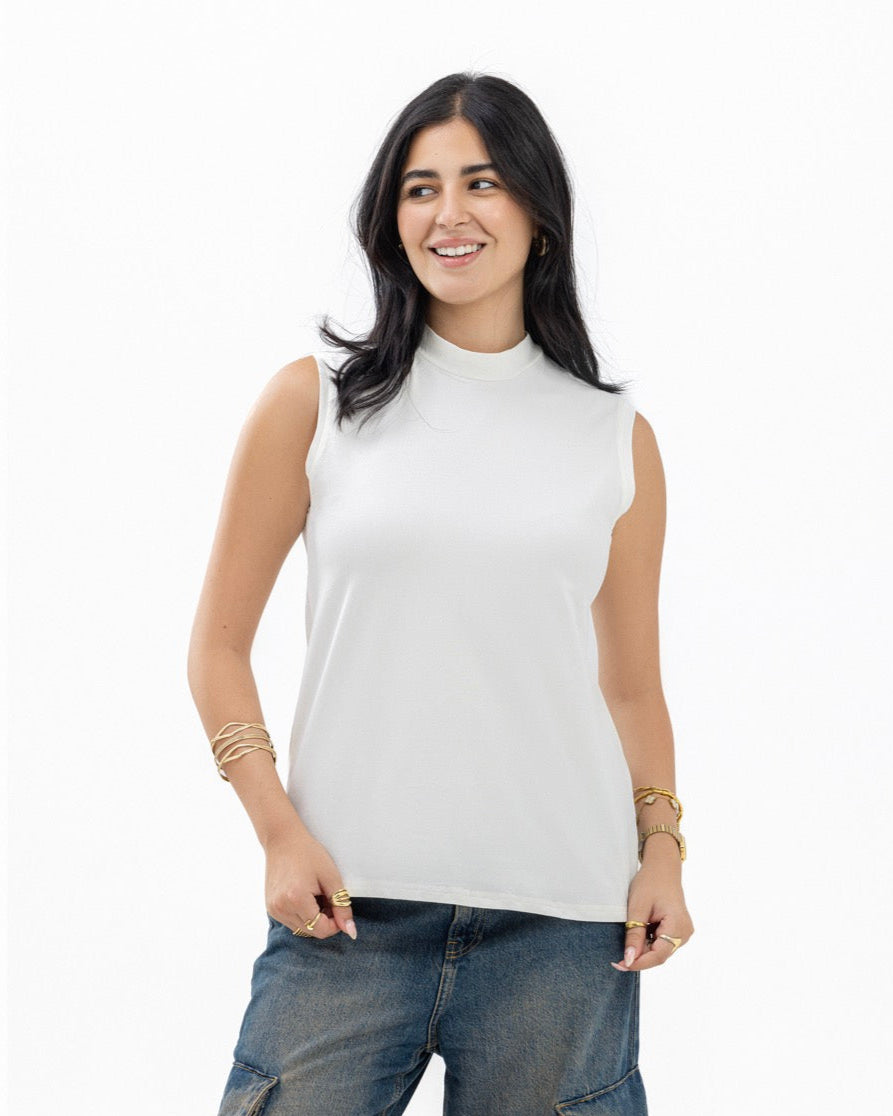 Sleeveless Loose Fit