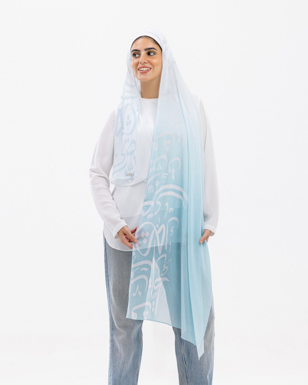 Scarf Printed Gradient