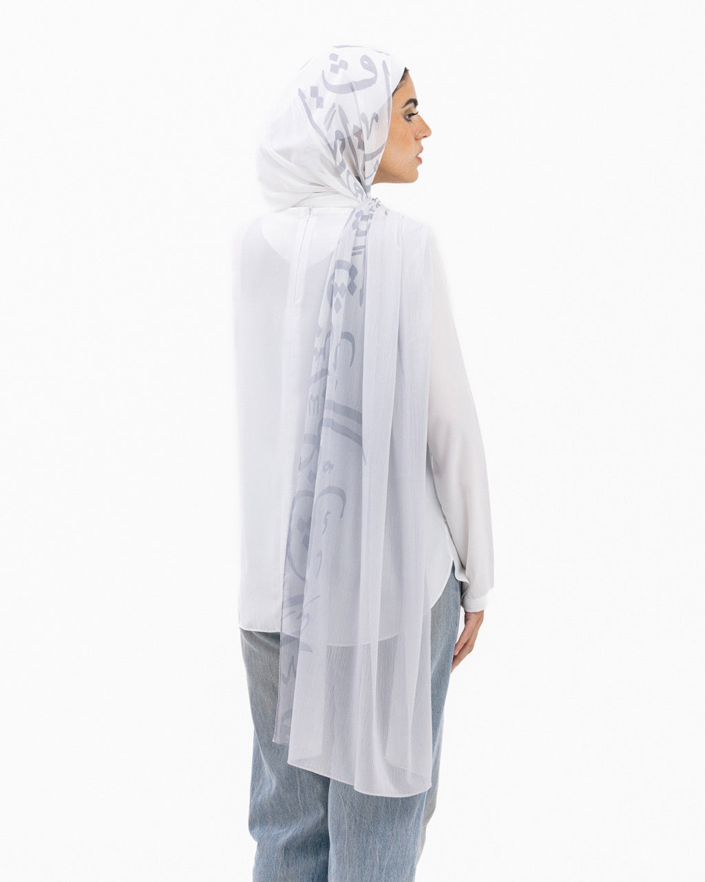 Scarf Printed Gradient