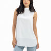 Dressy Short-length Sleeveless Turtleneck- Basic
