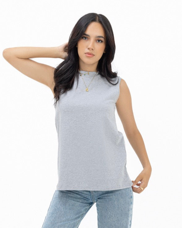 Sleeveless Loose Fit