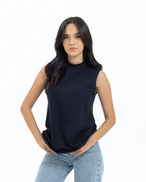 Sleeveless Loose Fit