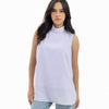 Dressy Short-length Sleeveless Turtleneck- Colorful