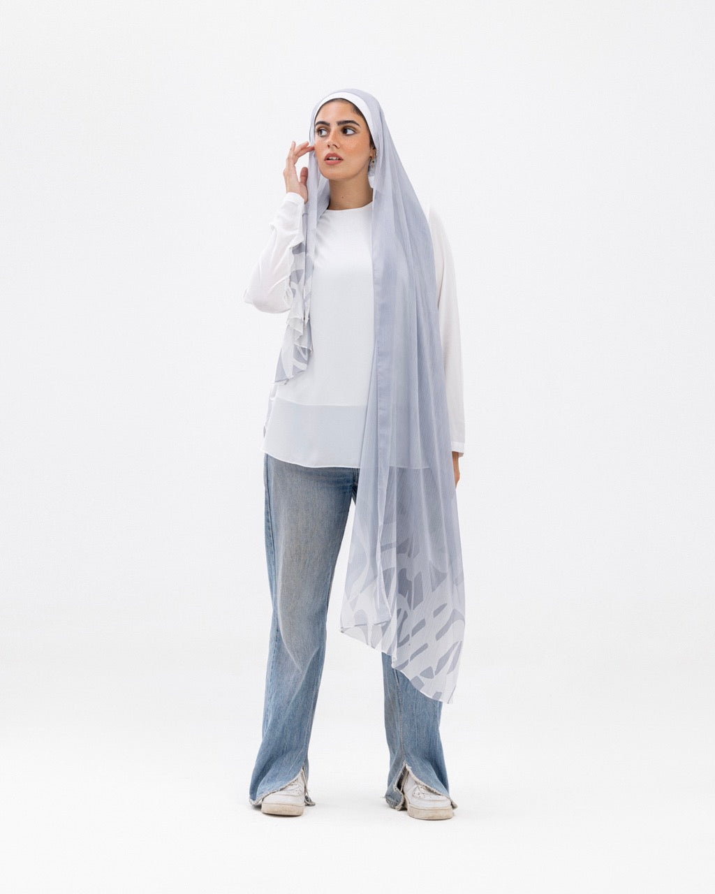 Scarf Printed Gradient