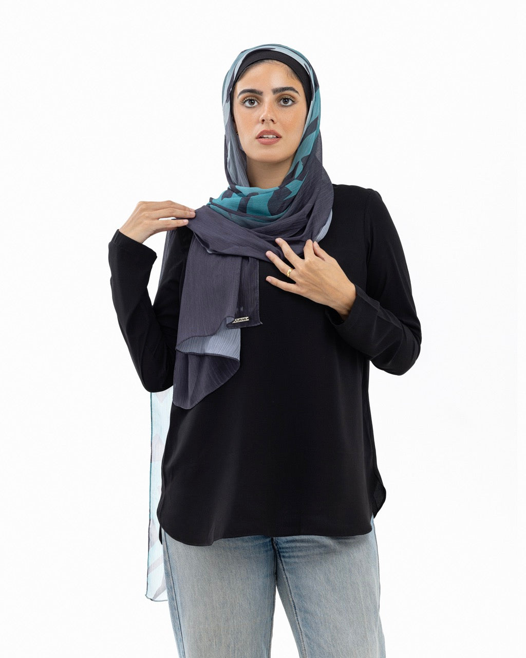 Scarf Printed Gradient