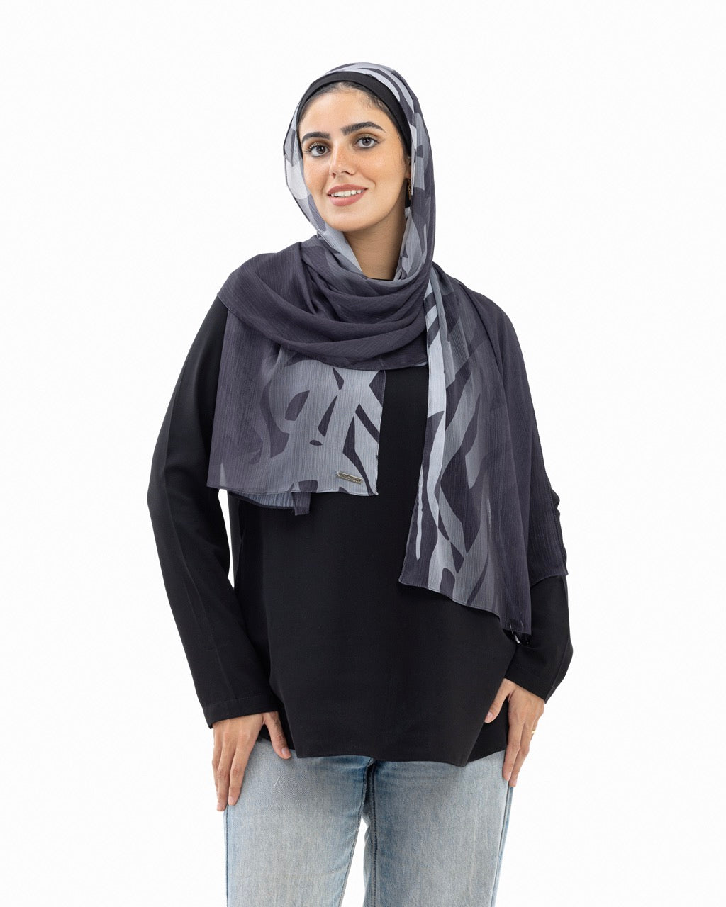 Scarf Printed Gradient