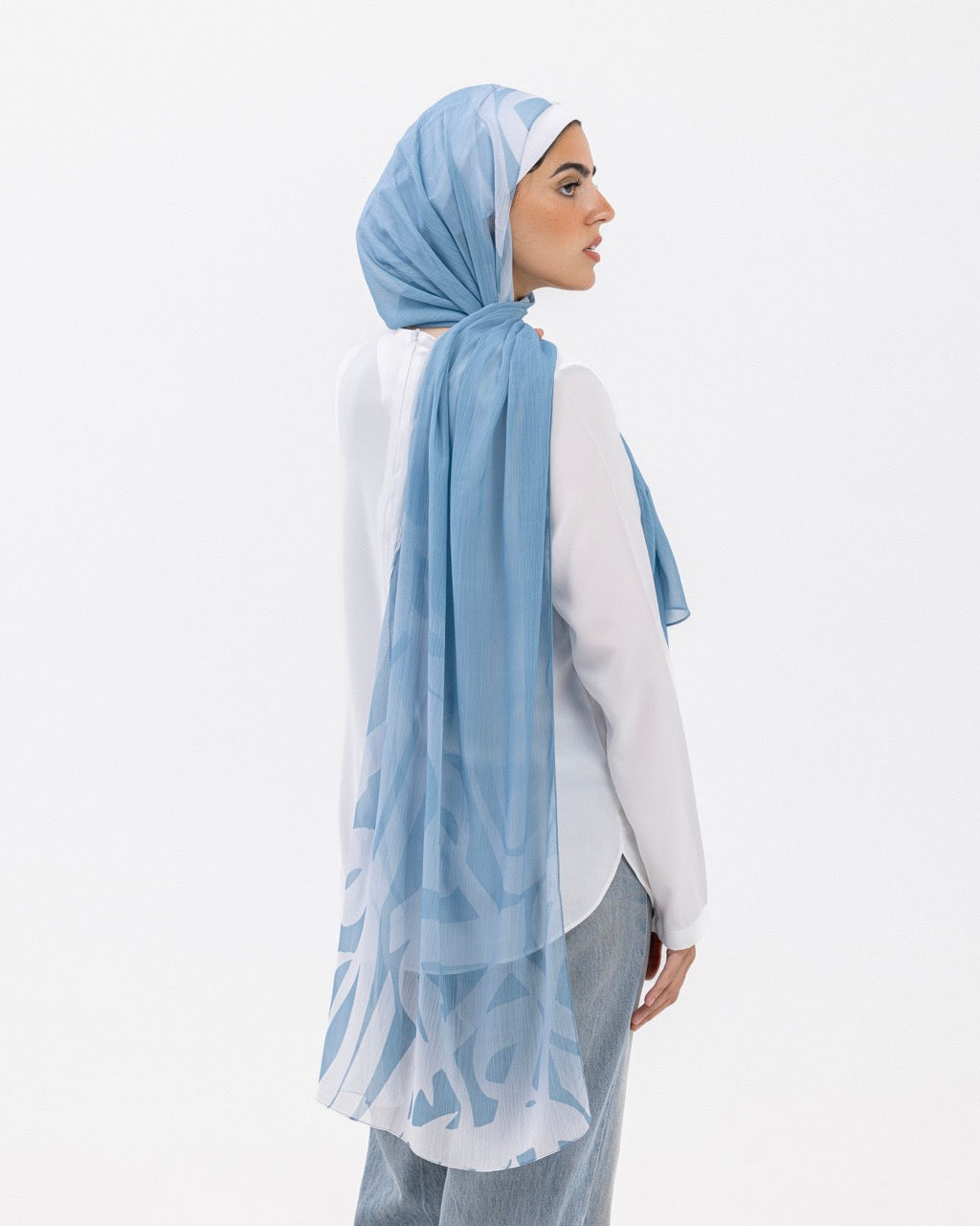 Scarf Printed Gradient