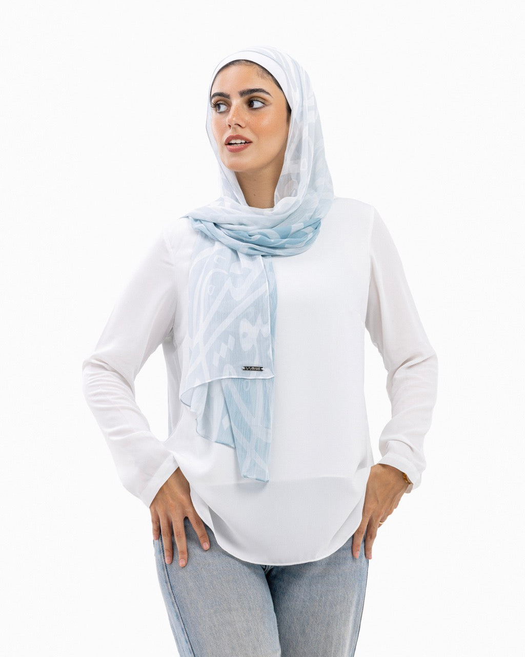 Scarf Printed Gradient