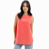 Dressy Short-length Sleeveless Crewneck- Colorful