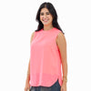 Dressy Short-length Sleeveless Crewneck- Colorful