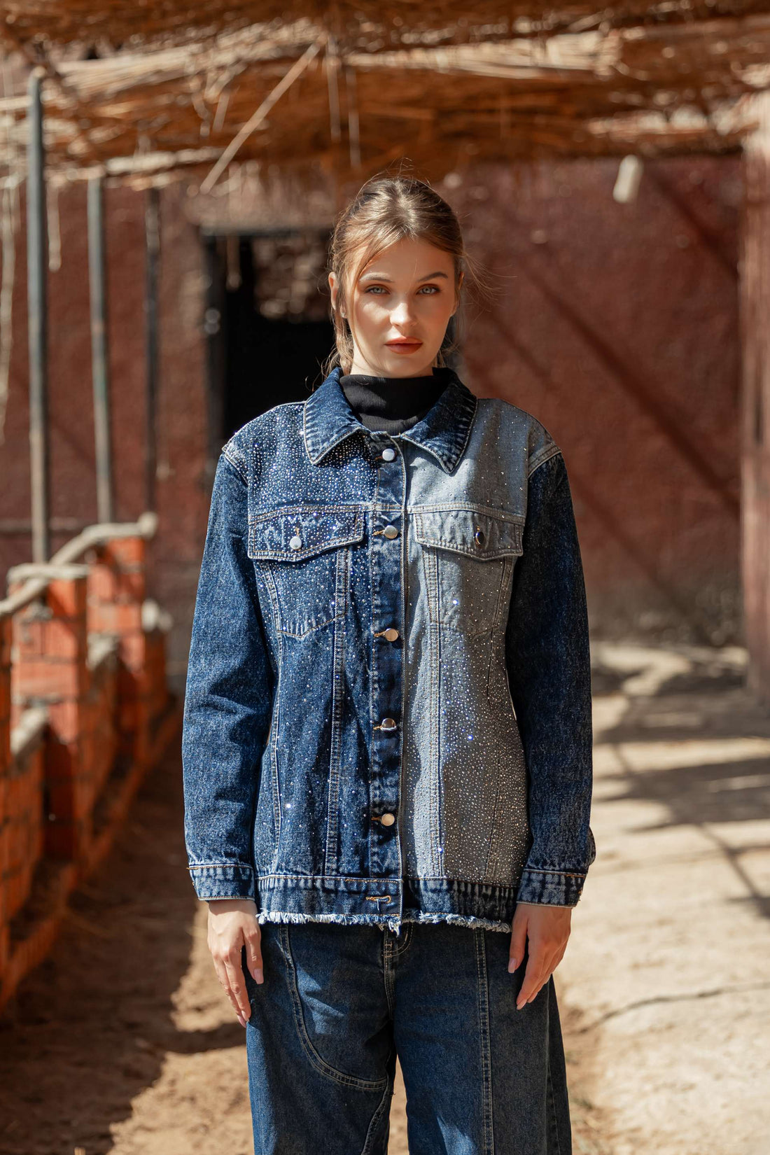 GLAMOUR JEANS JACKET