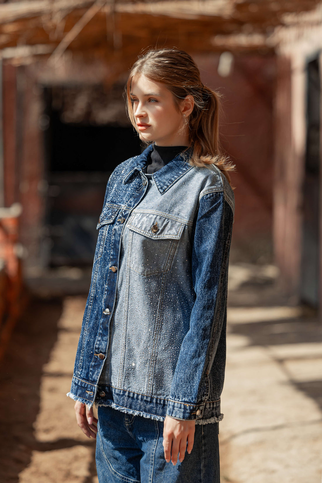 GLAMOUR JEANS JACKET