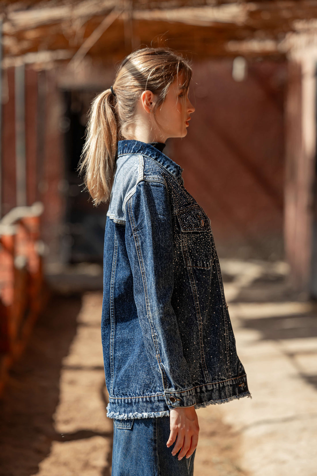 GLAMOUR JEANS JACKET