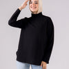 Dressy Short-length Long-sleeve turtleneck - Monochrome