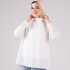 Dressy Short-length Long-sleeve turtleneck - Monochrome