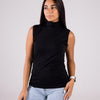 Tight Sleeveless turtleneck - Monochrome