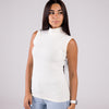 Tight Sleeveless turtleneck - Monochrome