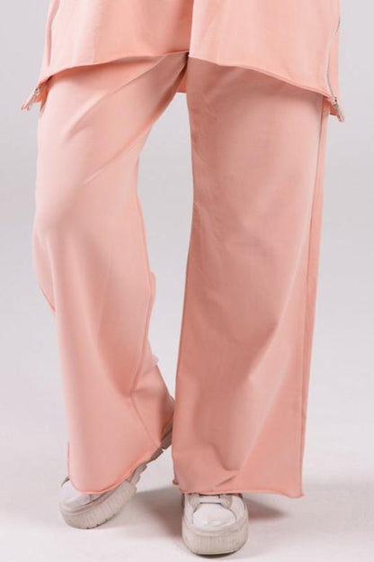 Cotton Pants Peach