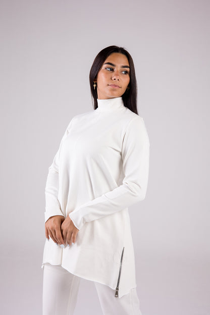 Cotton Set Turtleneck