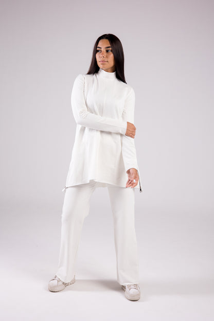 Cotton Set Turtleneck