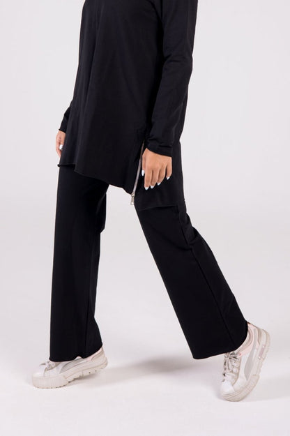 Cotton Pant Black