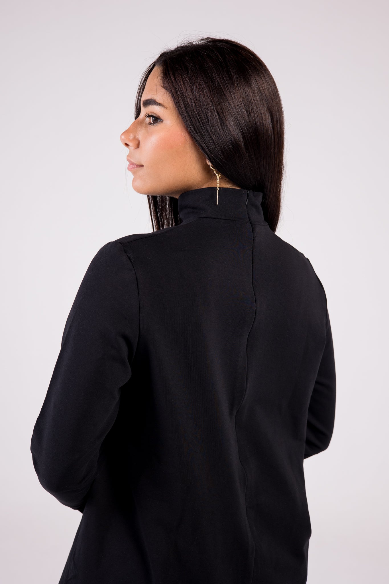 Cotton Set Turtleneck - Basic