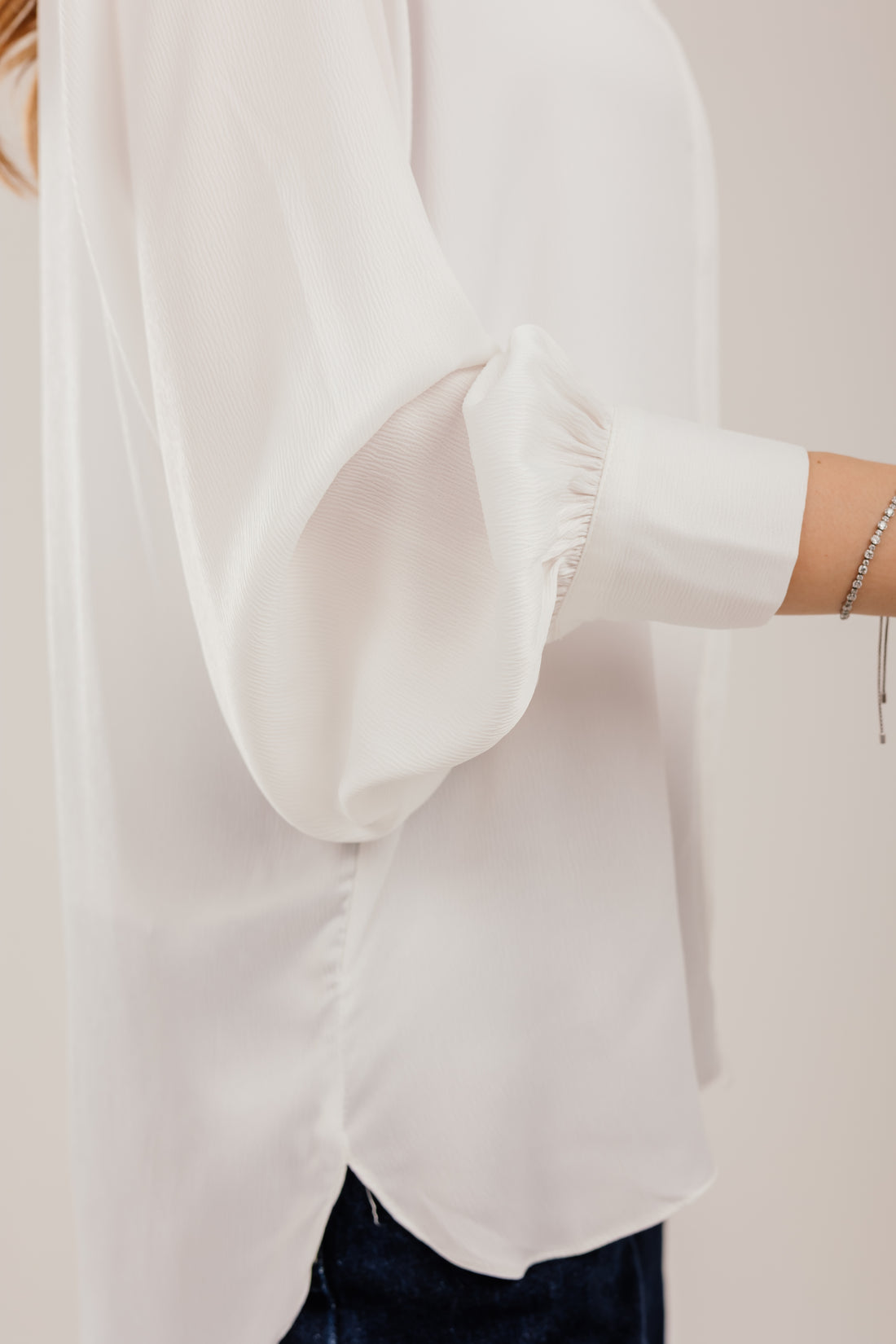 Puff-Sleeve Shirt