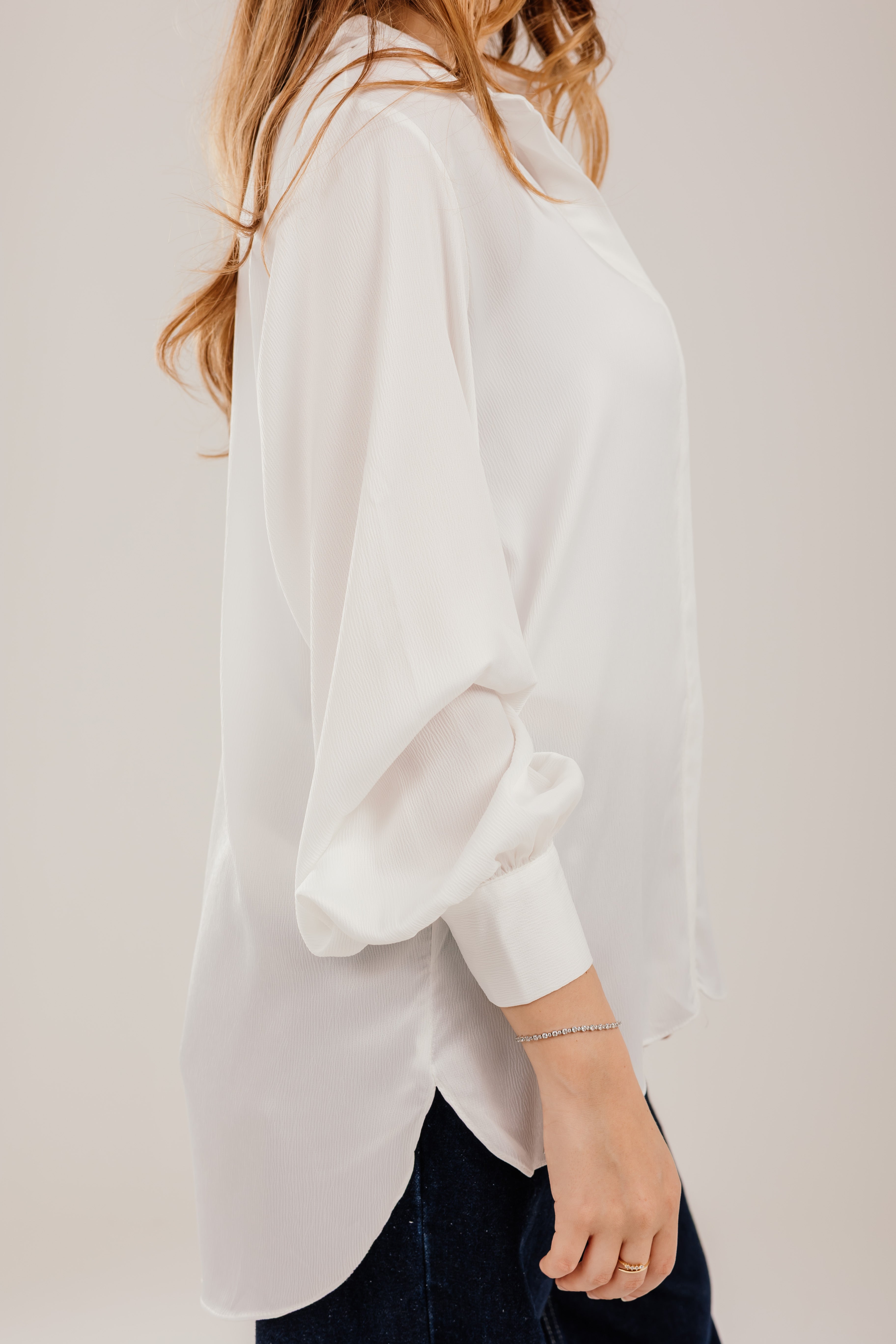 Puff-Sleeve Shirt