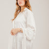 Puff-Sleeve Shirt with Ribbon