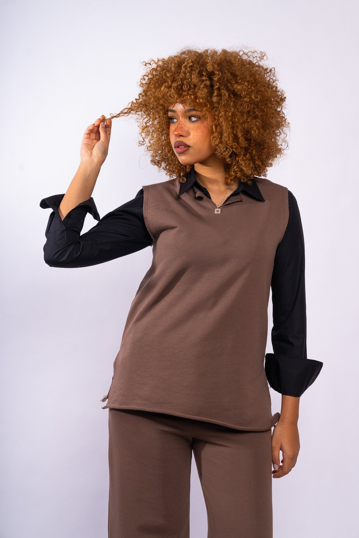 Sleeveless Winter Set